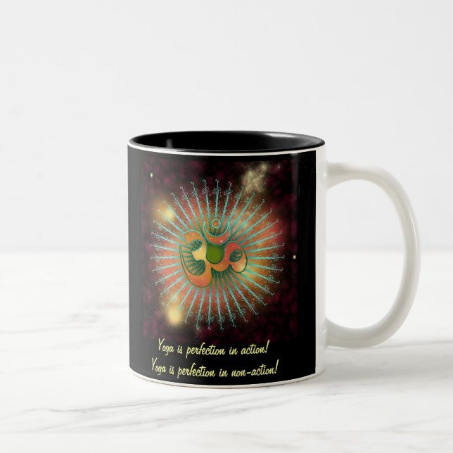 Taza Bicolor La sagrada OM (Derecha)