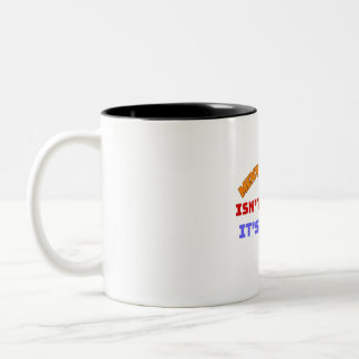 TAZA BICOLOR LA SALUD MENTAL NO ES AUTÉNTICA, ES INTELIGENTE