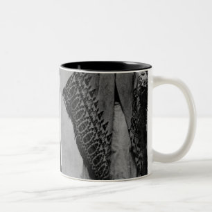 Taza Bicolor La señora de la limpieza y el florista