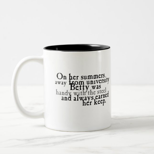 Taza Bicolor La Serie Betty (Izquierda)