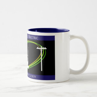 Taza Bicolor La sociedad del ingeniero joven de SDG&E -