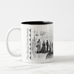 Taza Bicolor La sociedad Dread Penny Mug