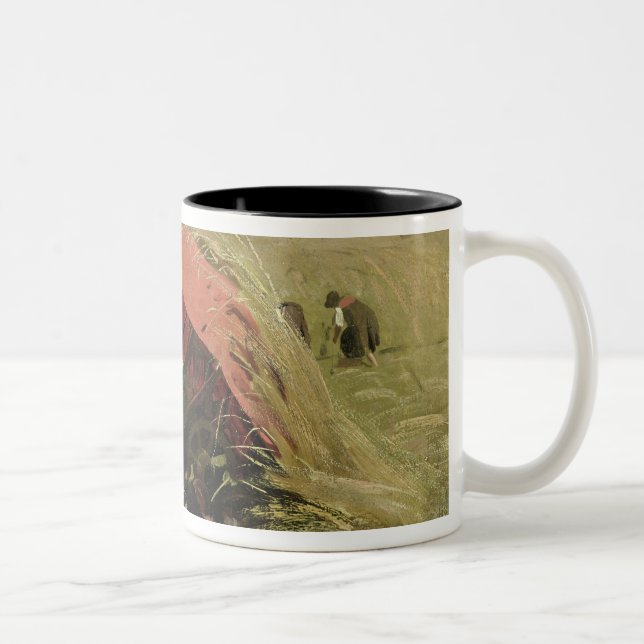 Taza Bicolor La sombrilla roja, c.1860 (Derecha)