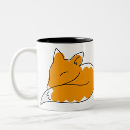 Taza Bicolor La sonrisa encantadora de Fox Mug