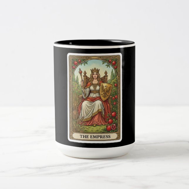 Taza Bicolor La Tarot de la Emperatriz (Centro)