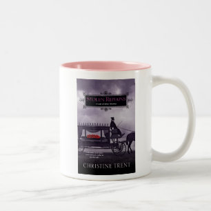 Taza Bicolor La taza, 2 tono, cubierta, robada permanece