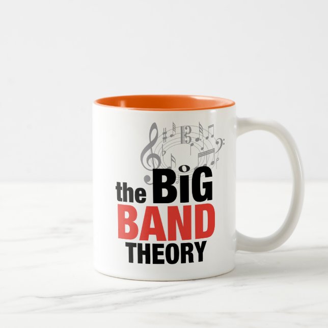 Taza Bicolor La teoría de big band (Derecha)