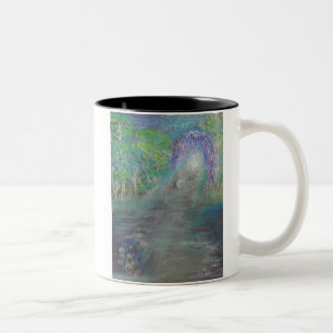 Taza Bicolor La trayectoria que da la bienvenida