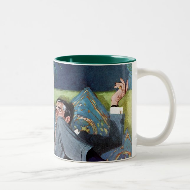 Taza Bicolor La última incursión del Monte Negro (Derecha)