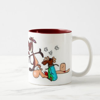 Taza Bicolor La venganza de un buey