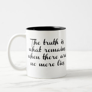 Taza Bicolor La verdad permanece