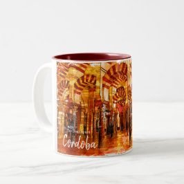 Taza Bicolor La verdadera España de Córdoba