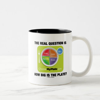 Taza Bicolor La Verdadera Pregunta Es ¿Qué Tan Grande Es La Pla