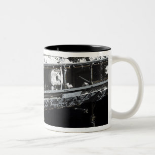 Taza Bicolor La vía de la Estación Espacial Internacional para 