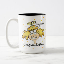 Taza Bicolor La victoria de la Dieta de Ángel Midge