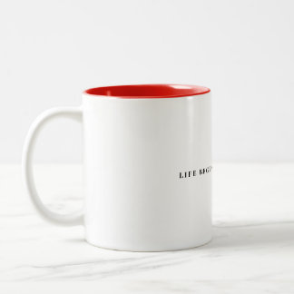 Taza Bicolor La vida comienza después del café