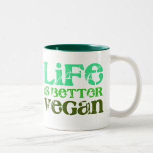 Taza Bicolor La vida es mejor