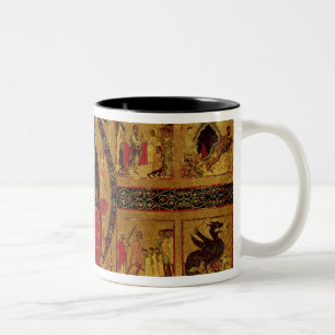 Taza Bicolor La Virgen y el niño Enthroned