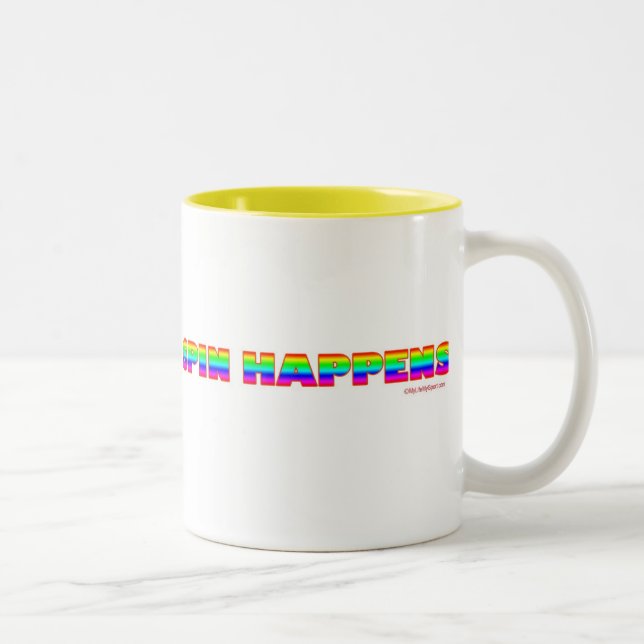 TAZA BICOLOR LA VUELTA SUCEDE (Derecha)
