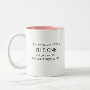 Taza Bicolor Labios divertidos