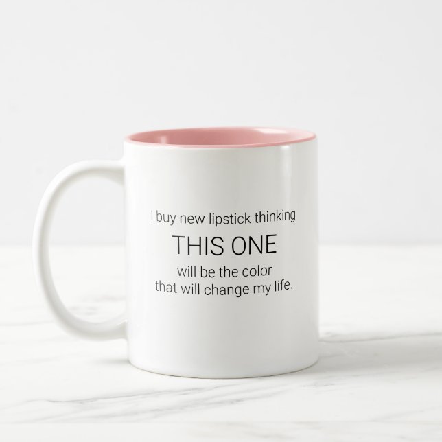 Taza Bicolor Labios divertidos (Izquierda)