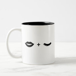 Taza Bicolor Labios + Latigazos gráficos