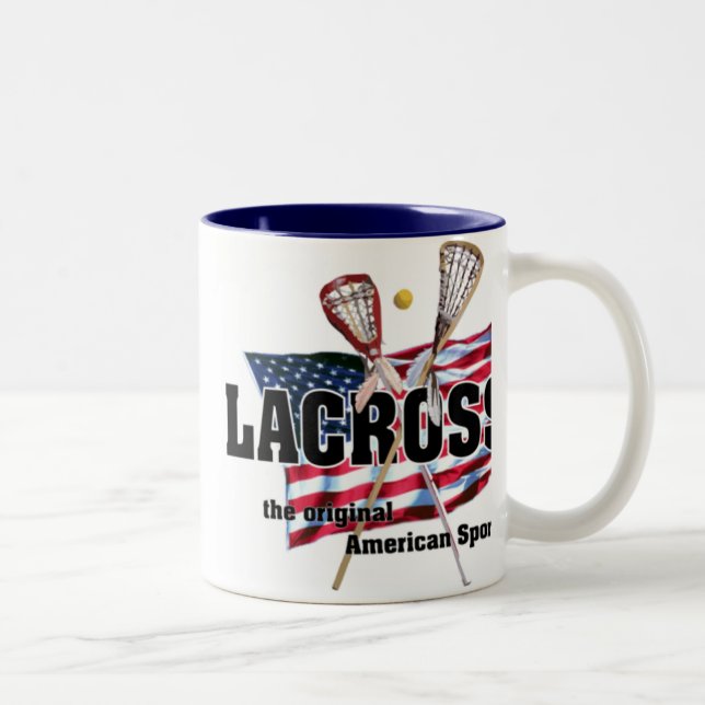 Taza Bicolor Lacrosse Mug (Derecha)