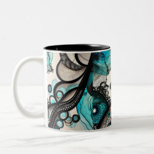 Taza Bicolor Lacy Lady