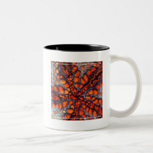 Taza Bicolor Lado trasero de la estrella de mar Cambodia