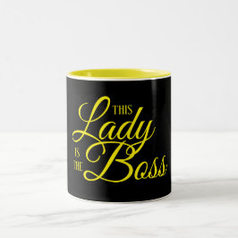 Taza Bicolor Lady BOSS
