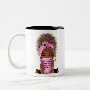 Taza Bicolor Lady Boss Life, Jefe Babe Mujer
