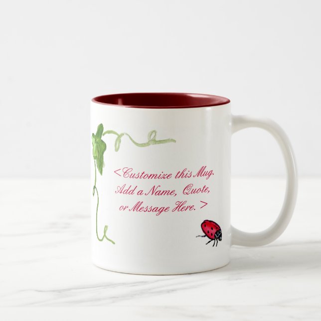 Taza Bicolor Lady Bug Mug (Derecha)