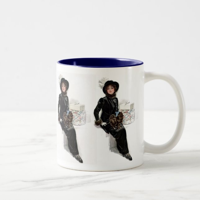 Taza Bicolor Lady in Black (Derecha)