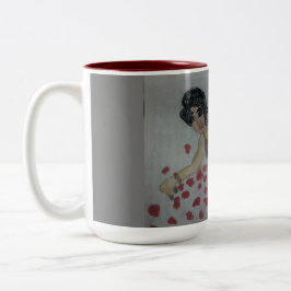 Taza Bicolor Lady Night Mug
