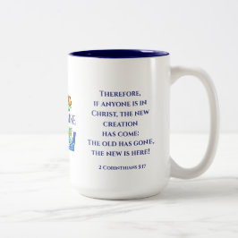 Taza Bicolor LAFALAISE MiIDENTIDAD 15oz Dual-Tono B/NB 350827