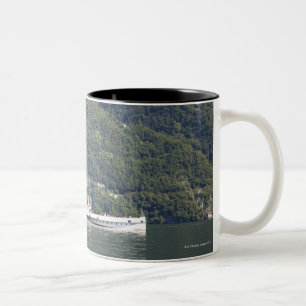 Taza Bicolor Lago Como, transbordador