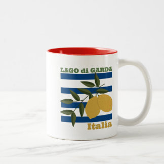 Taza Bicolor Lago di Garda