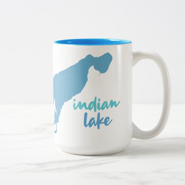 Taza Bicolor Lago indio - Vicksburg, Michigan (Derecha)