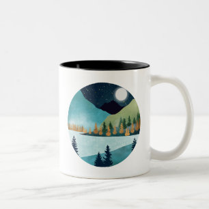 Taza Bicolor Lago Moonrise