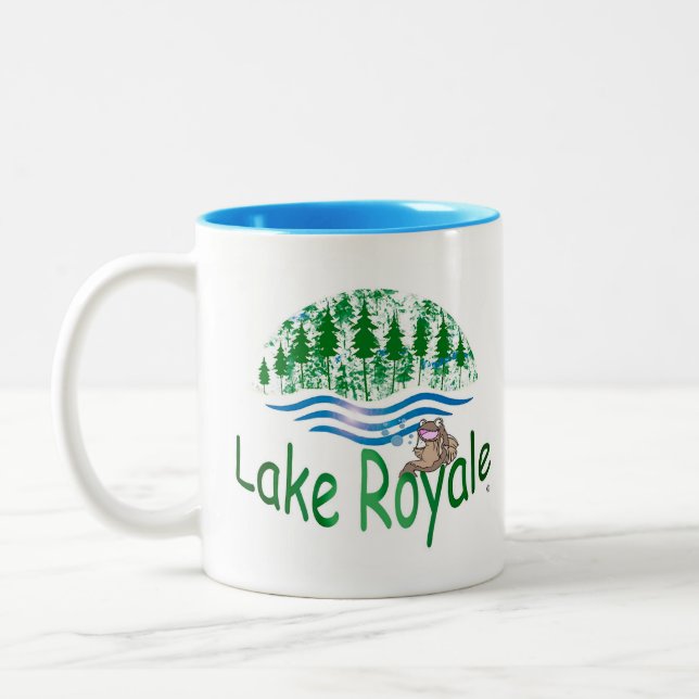 Taza Bicolor Lago Royale (Izquierda)