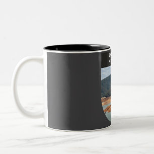 Taza Bicolor Lago Shasta, California