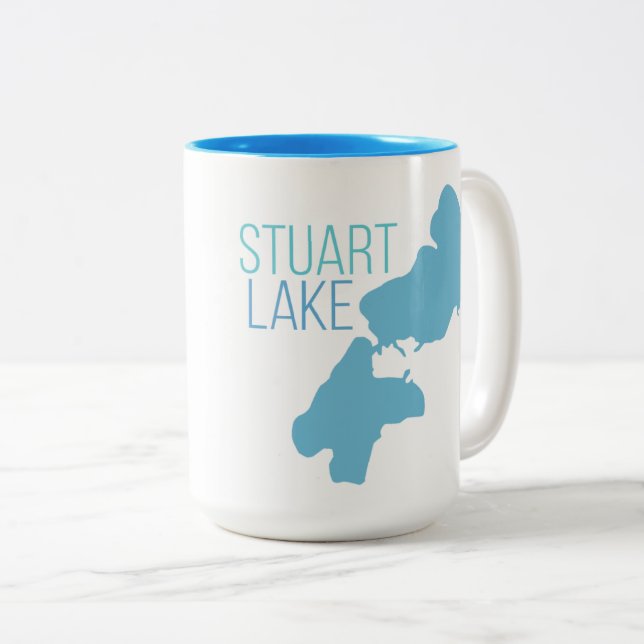Taza Bicolor Lago stuart (Anverso derecho)