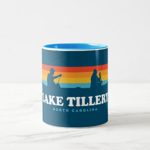 Taza Bicolor Lago Tillery Carolina del Norte Canoe