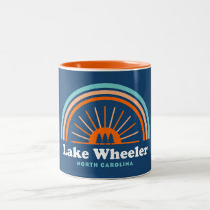 Taza Bicolor Lago Wheeler Arcoiris de Carolina del Norte