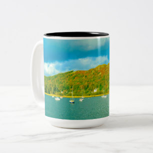 Taza Bicolor Lago Windermere en Cumbria