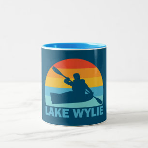 Taza Bicolor Lago Wylie Carolina del Norte Carolina del Sur Kay