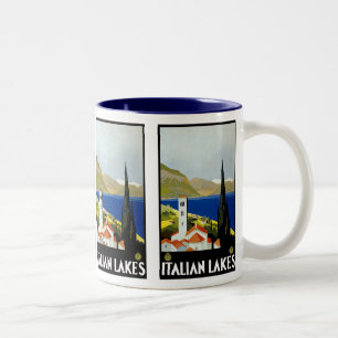 Taza Bicolor Lagos de Italia