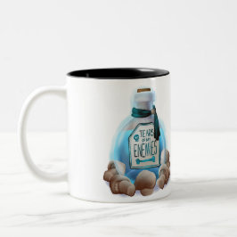 Taza Bicolor Lágrimas de mis enemigos |