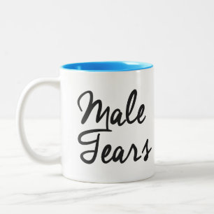 TAZA BICOLOR LÁGRIMAS MASCULINAS