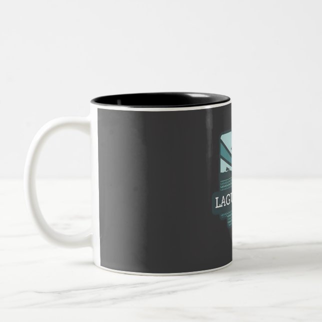 Taza Bicolor Laguna Azul � Perú (Izquierda)